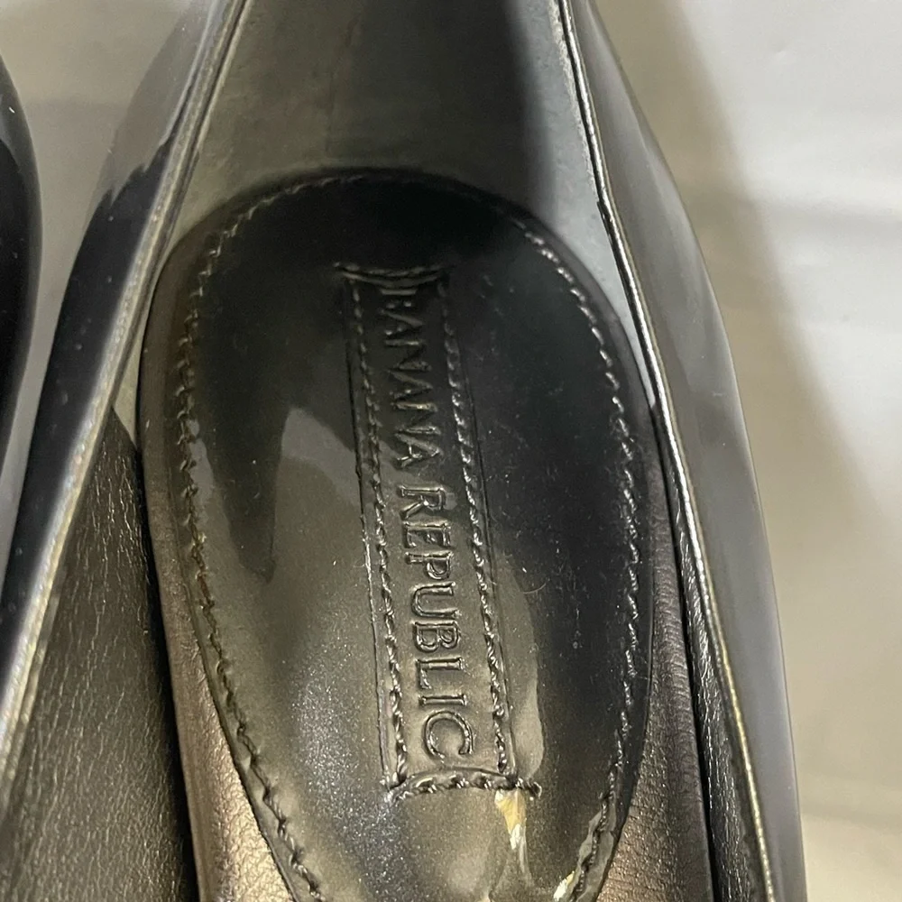 Banana Republic women’s heeled silver shoes size 9.5 - Picture 8 of 9